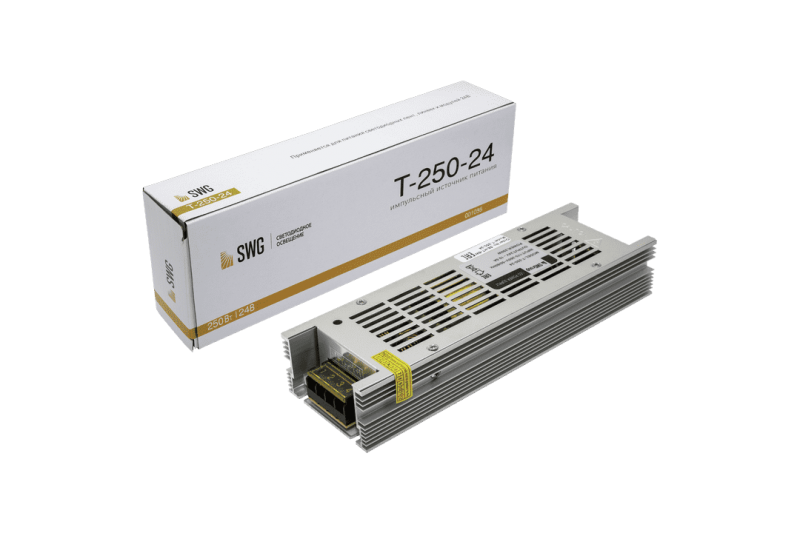 Блок питания тонкий SWGroup Т-250w-12v (узкий)