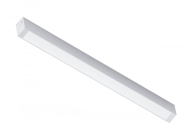 Светильник FLAT, система SLIMLINE, White 18W SMART DIM CRI90 OSRAM TRIX ССТ 3000-6000К, 410x25x41mm